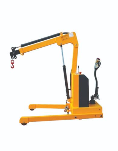 fully battery floor crane