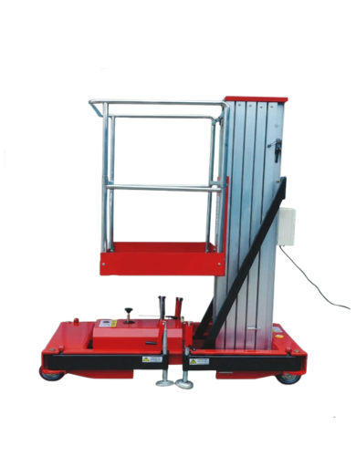single mast arial work platform